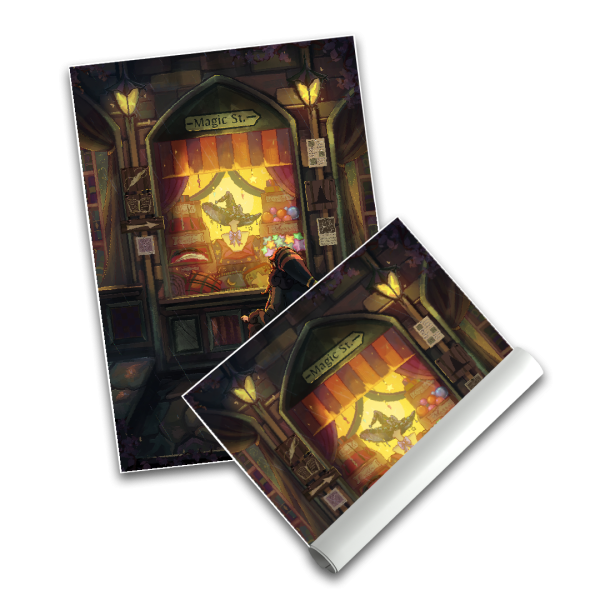 Witchs Shop - Poster A2