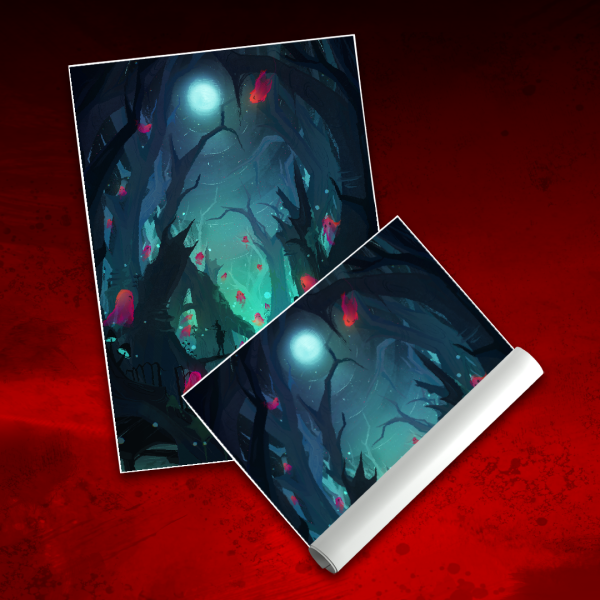 Ghost Forest - Poster A2