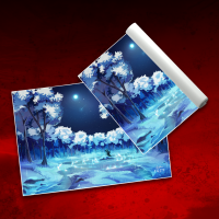 Frozen Forest - Poster A3