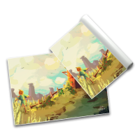 Farm Fields - Poster A3