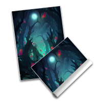 Ghost Forest - Poster A3