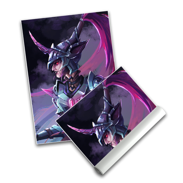 Unicorn Knight - Poster A3