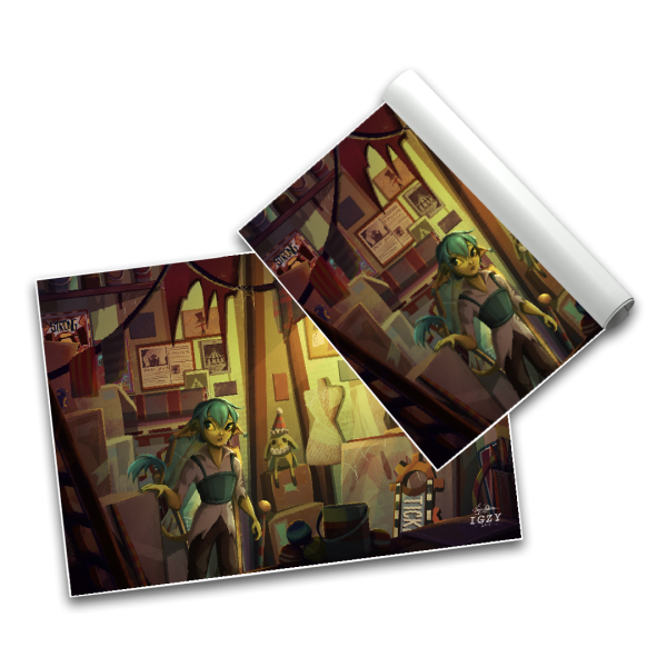 Circus Storeroom - Poster A3