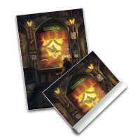 Witchs Shop - Poster A3
